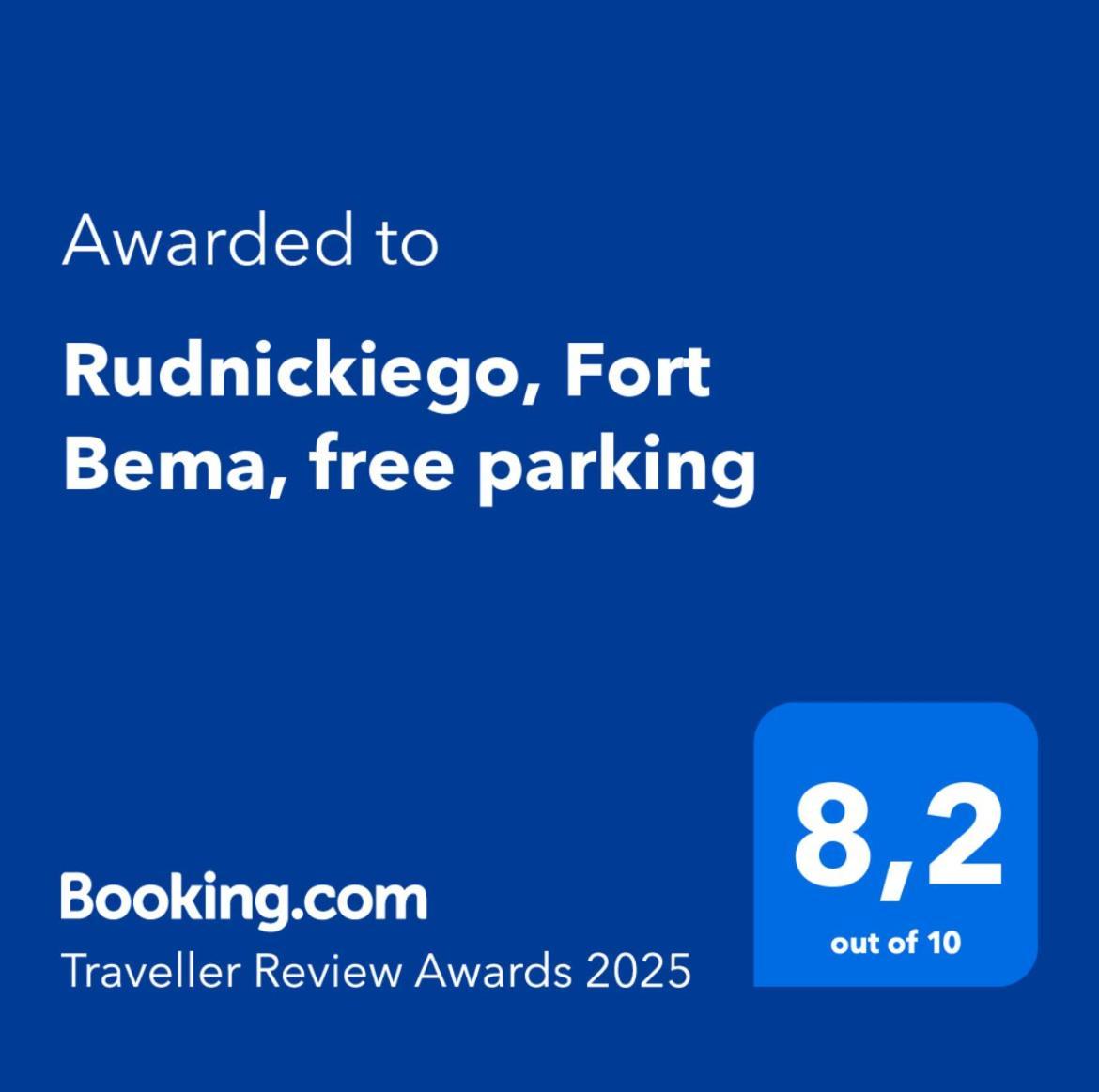 Rudnickiego, Fort Bema, Free Parking By Cosmo Spirit Warschau Buitenkant foto